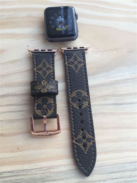 lv apple watch strap